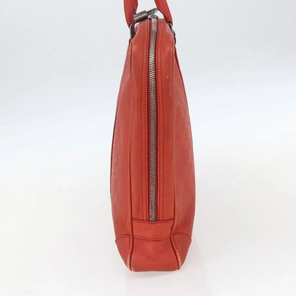 Louis Vuitton Damier Infini Porte Documents Voyage Business Bag Orange